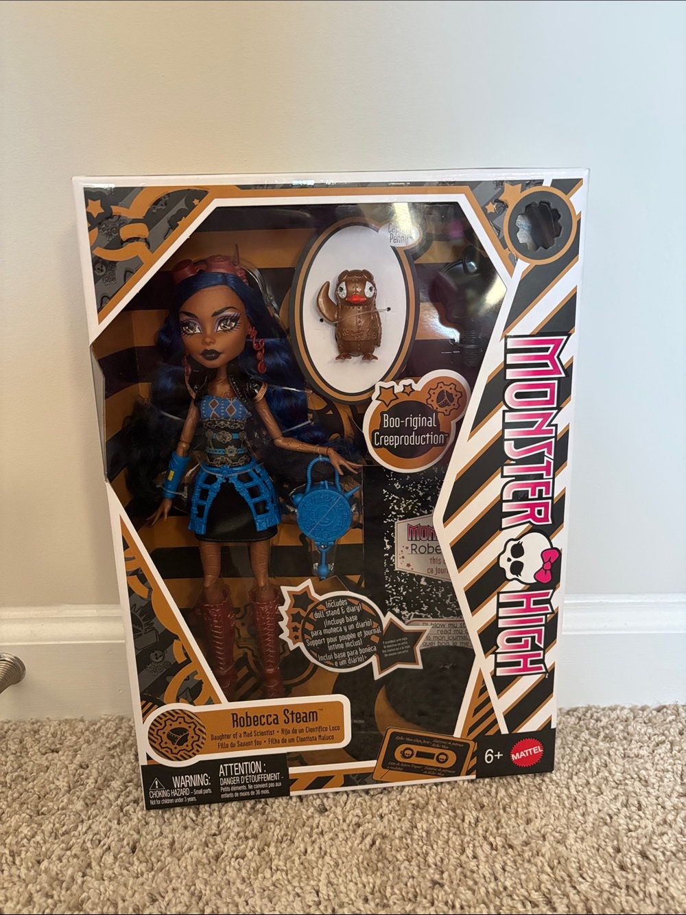 Monster High Rebecca Steam Reproduction